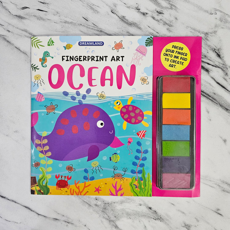 Fingerprint art- Ocean