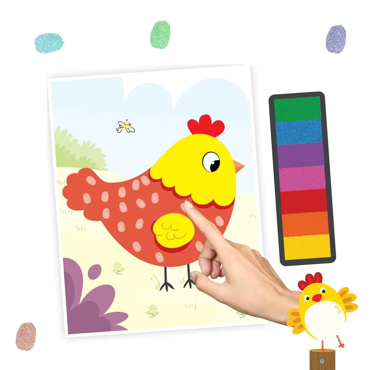 Fingerprint art - Farm