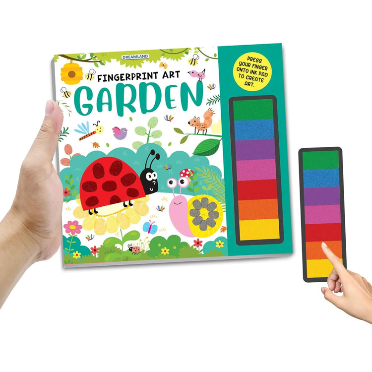 Fingerprint art- Garden
