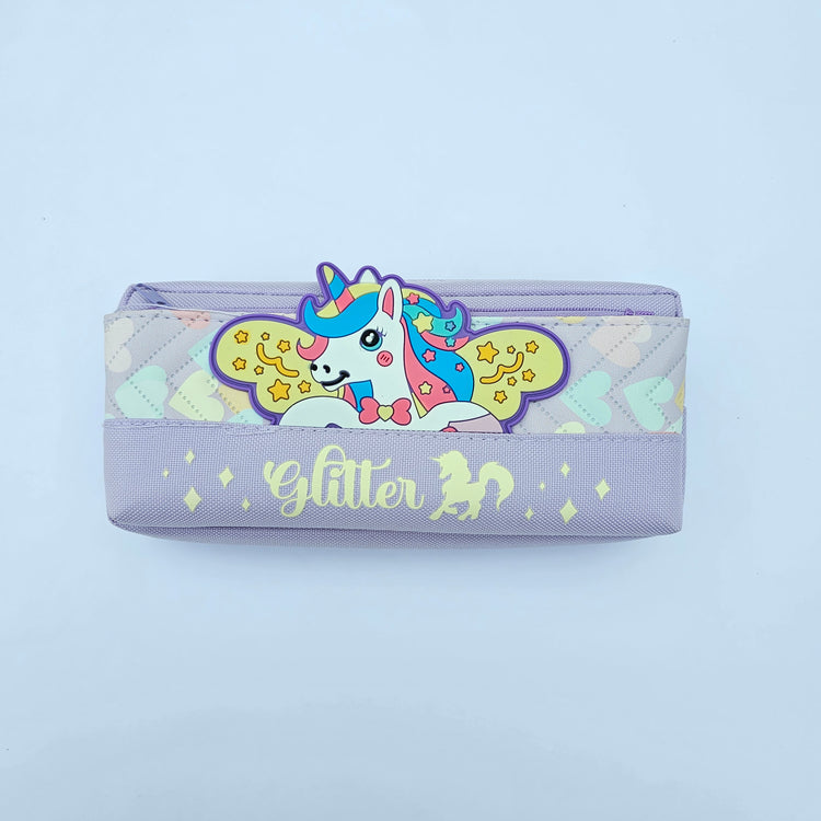 Unicorn Gliter Multipurpose Pouch