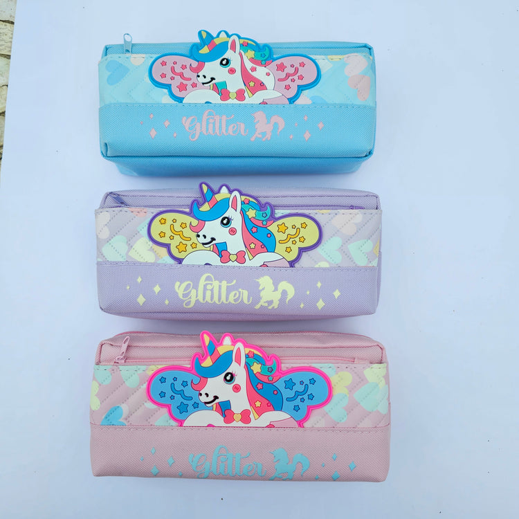 Unicorn Gliter Multipurpose Pouch