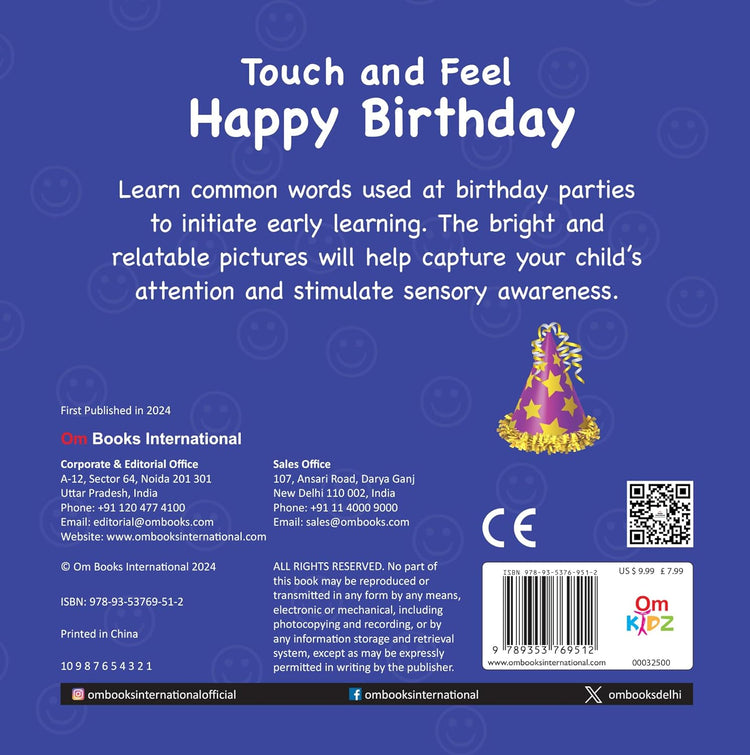 Touch and Feel - Happy birthday.