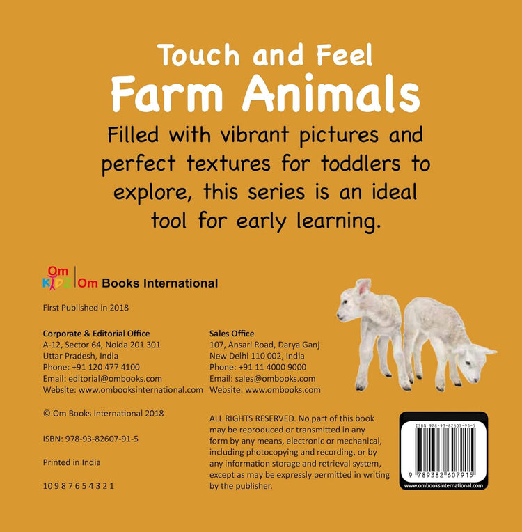 Touch and Feel - Farm animals.