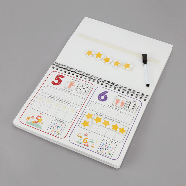 Numbers and Alphabets Combo Binders
