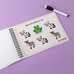 Smarttsprouts - I Spy Alphabet Book with odd one out activity for preschoolers