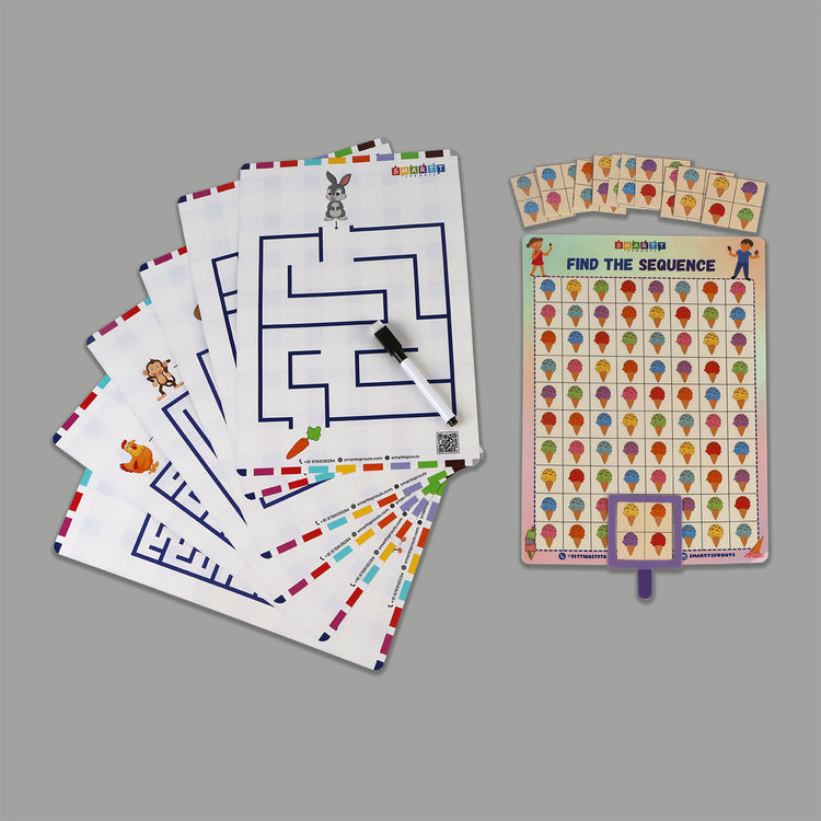 Maze and Find The Sequence
