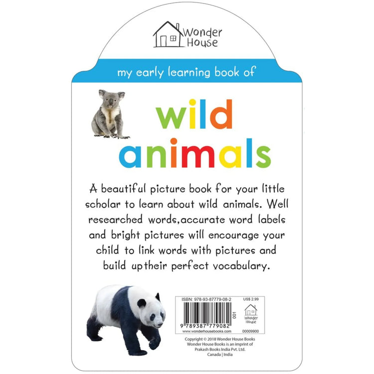 My Early Learning Book of - Wild Animals