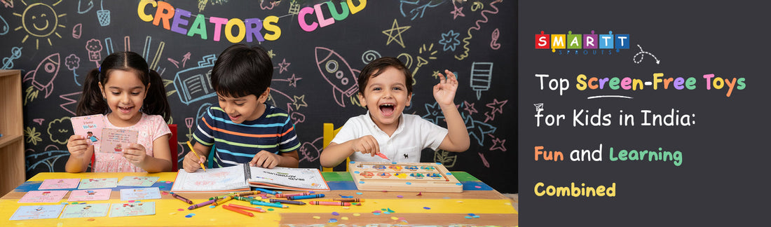 Top Screen-Free Toys for Kids in India: Fun and Learning Combined | Smartt Sprouts