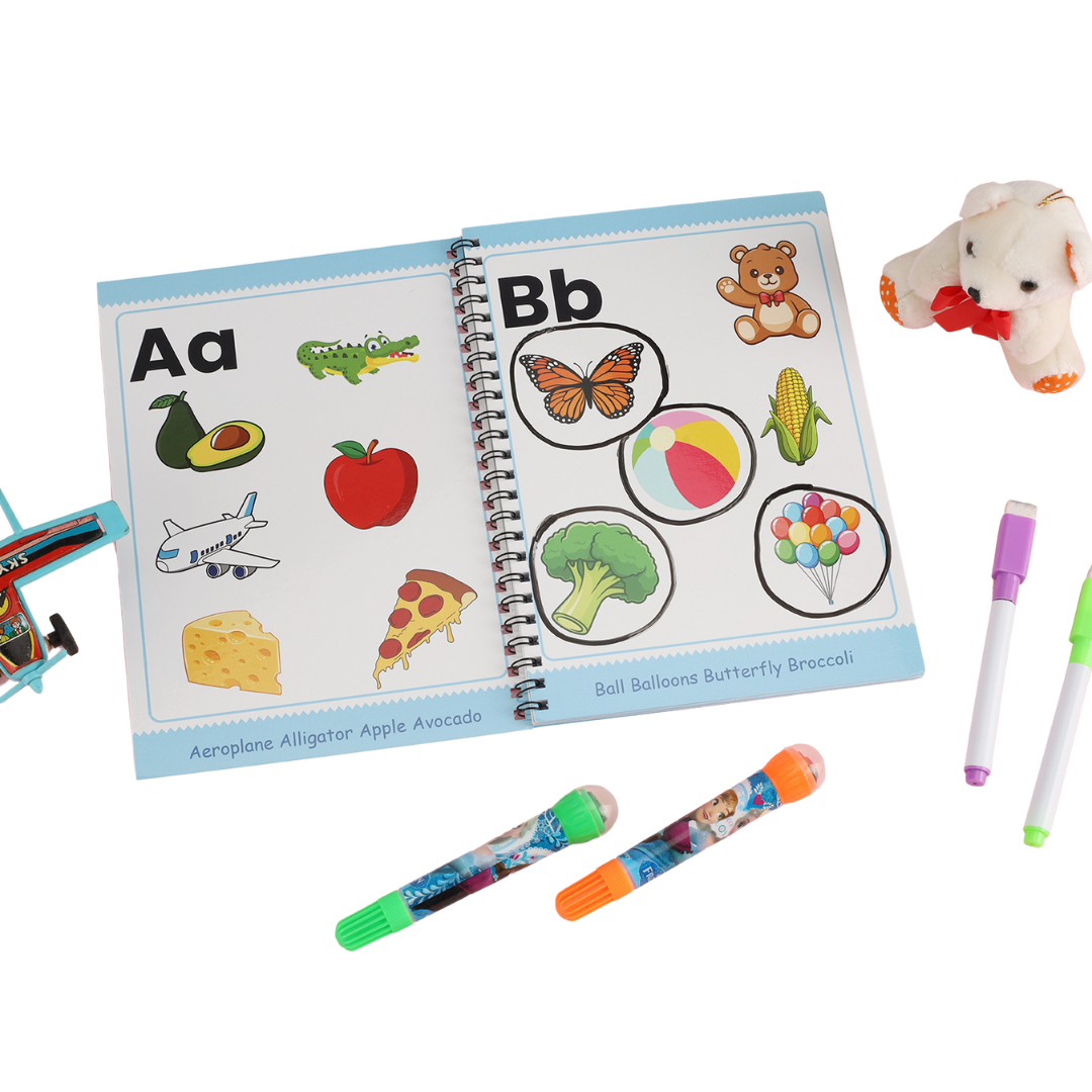 I Spy Alphabet Reusable Book