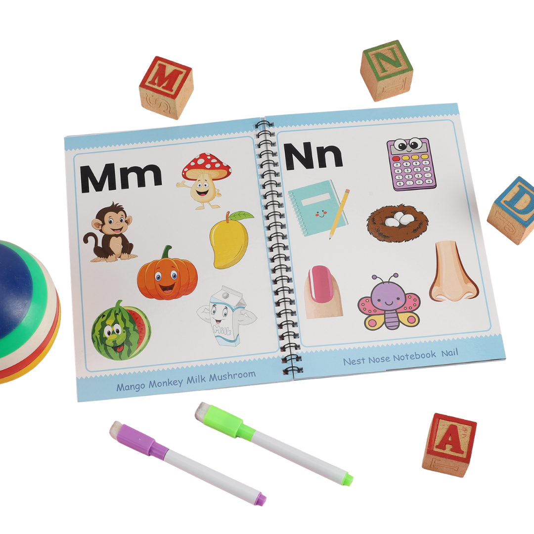 I Spy Alphabet Reusable Book