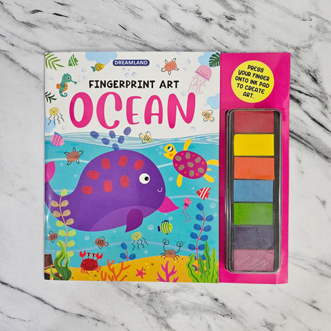 Fingerprint art- Ocean