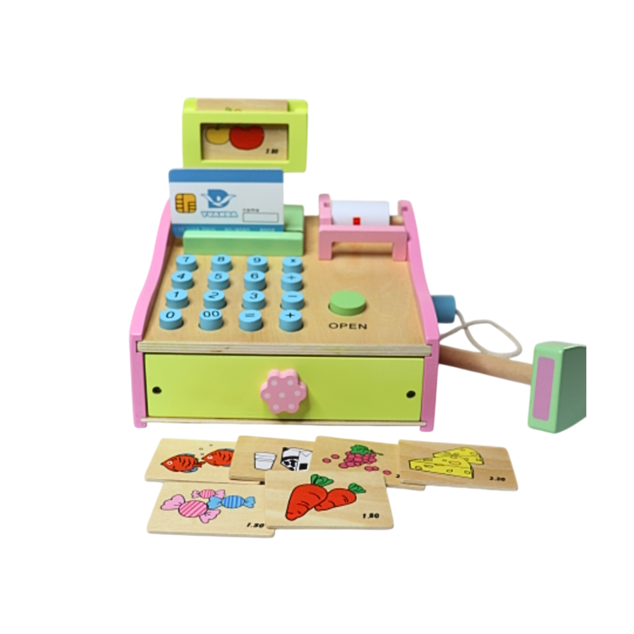 Cashier Wooden Game