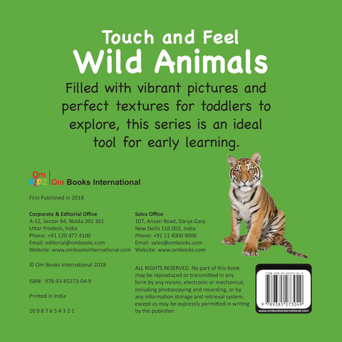 Touch and Feel - wild animals.