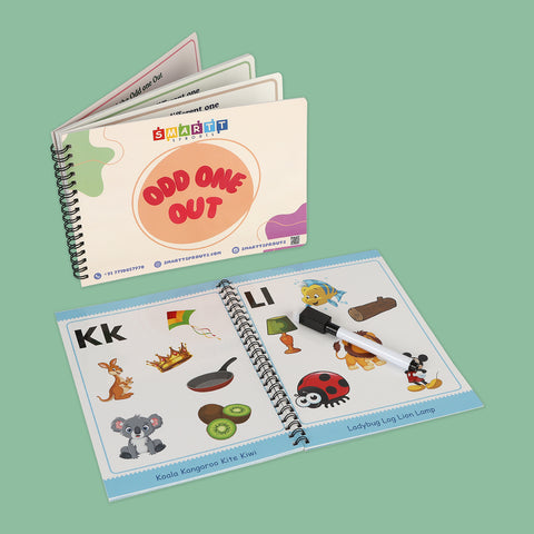 Odd One Out and I Spy Alphabet Book