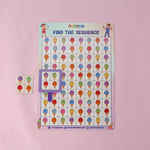 Maze and Find The Sequence