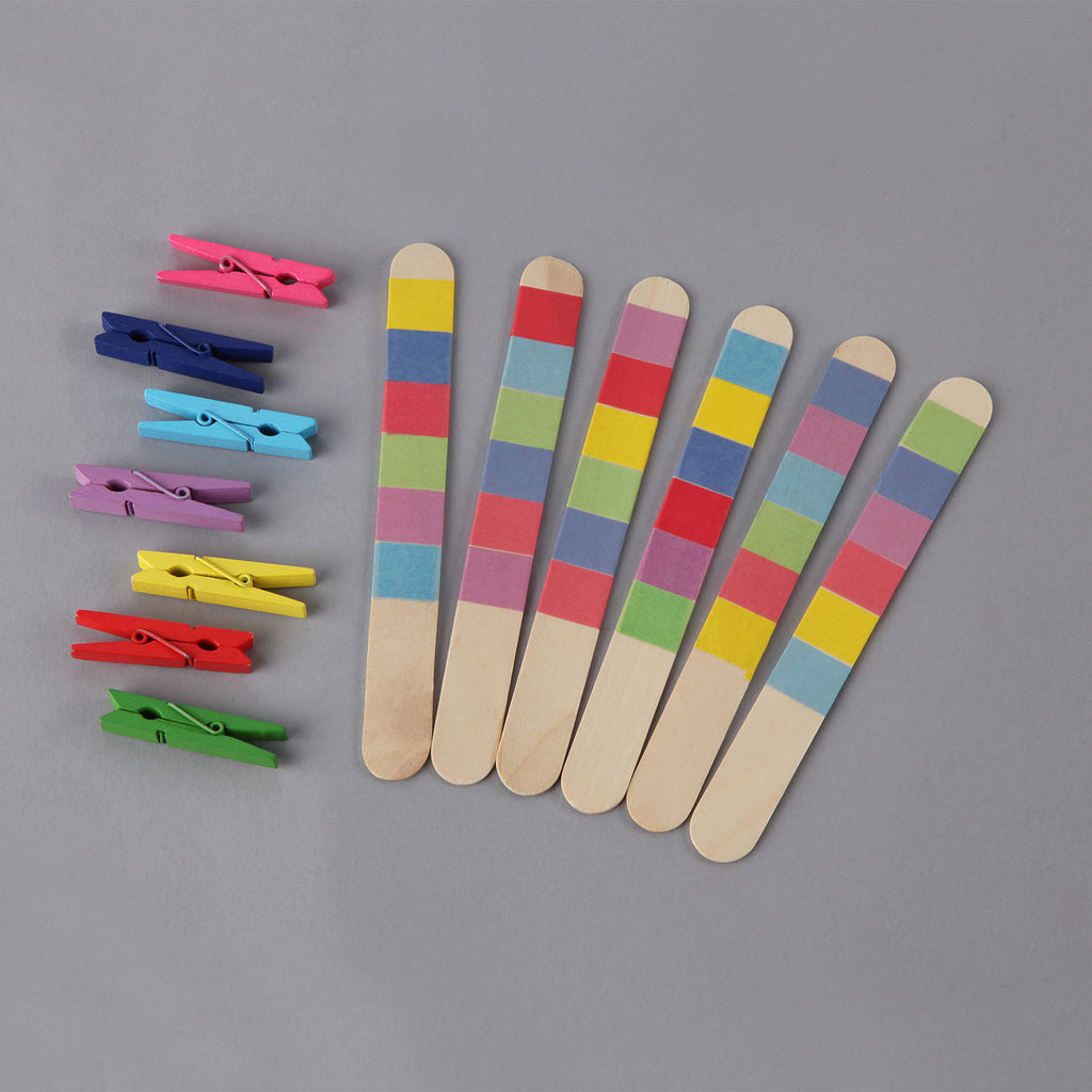 Colour Activity: Clip the colours