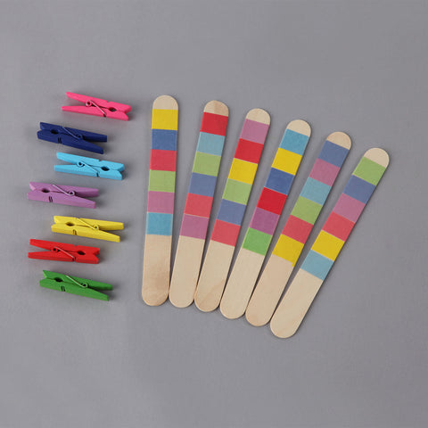 Colour Activity: Clip the colours
