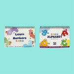 Numbers and Alphabets Combo Binders