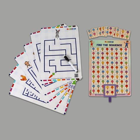 Maze and Find The Sequence