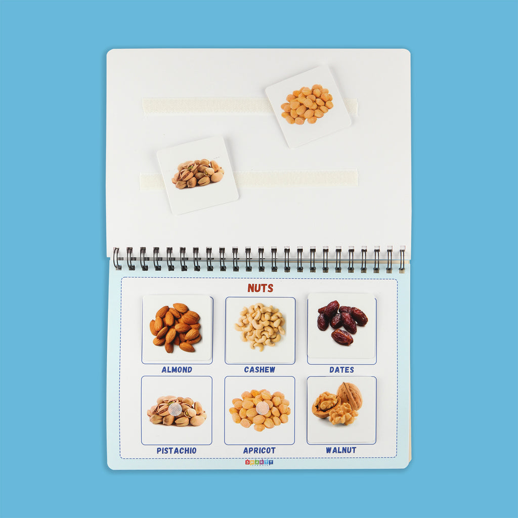 Set of 3 Binders (Animals, Fruits and Transport)