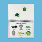 Set of 3 Binders (Animals, Fruits and Transport)