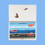 Set of 3 Binders (Animals, Fruits and Transport)
