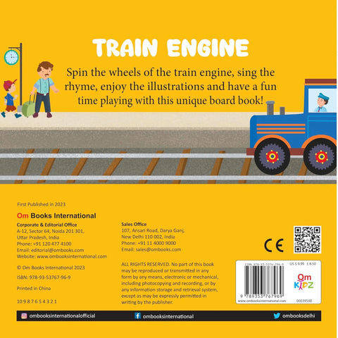 Spin the Wheel and Get, Set and Go- Train Engine