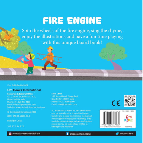 Spin the Wheel and Get, Set and Go- Fire Engine