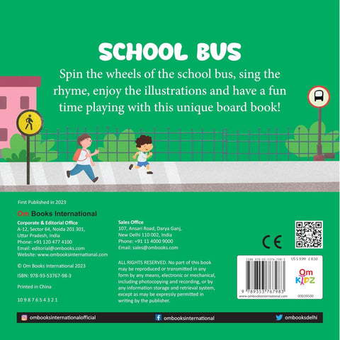 Spin the Wheel and Get, Set and Go- School Bus