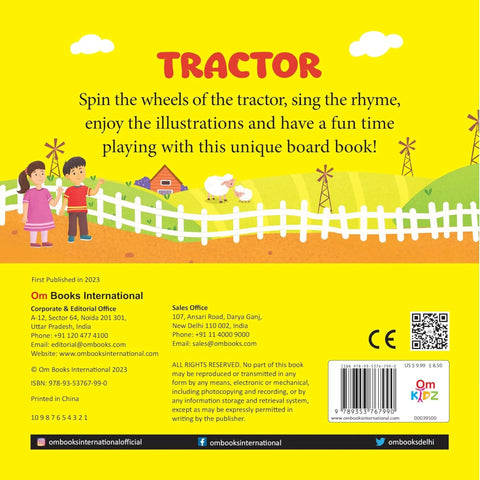 Spin the Wheel and Get, Set and Go- Tractor